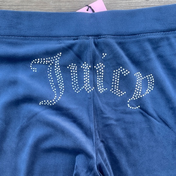 NWT Juicy Couture OG BIG BLING VELOUR TRACK PANTS Size XL - Picture 14 of 14